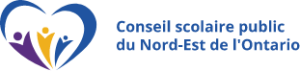 Conseil scolaire du Nord-Est de l'Ontario logo